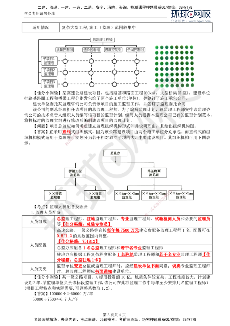 09.基本知识点七工程监理机构及监理人员职责、监理工作制度及监理工作程序(一)_监理工程师_2025监理工程师_2025年监理工程师SVIP_2025年监理交通案例SVIP