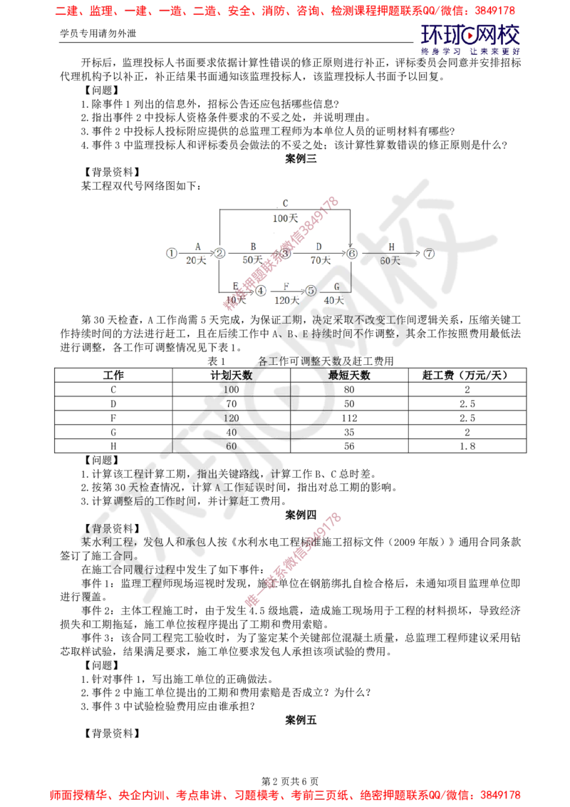 01.查缺补漏卷_监理工程师_2025监理工程师_2025年监理工程师SVIP_2025年监理水利案例SVIP_03-习题精析✿实战特训✿模考通关_07-水利案例《查缺补漏卷》吕桂军HQ推荐