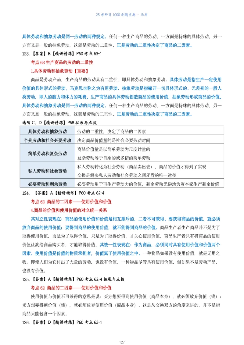 肖1000题刷题宝典-马原_2026考公资料_（49）政治理论合集_政治理论合集_2025考研政治pdf（笔记）_肖秀荣考研政治_25肖1000题《刷题宝典》