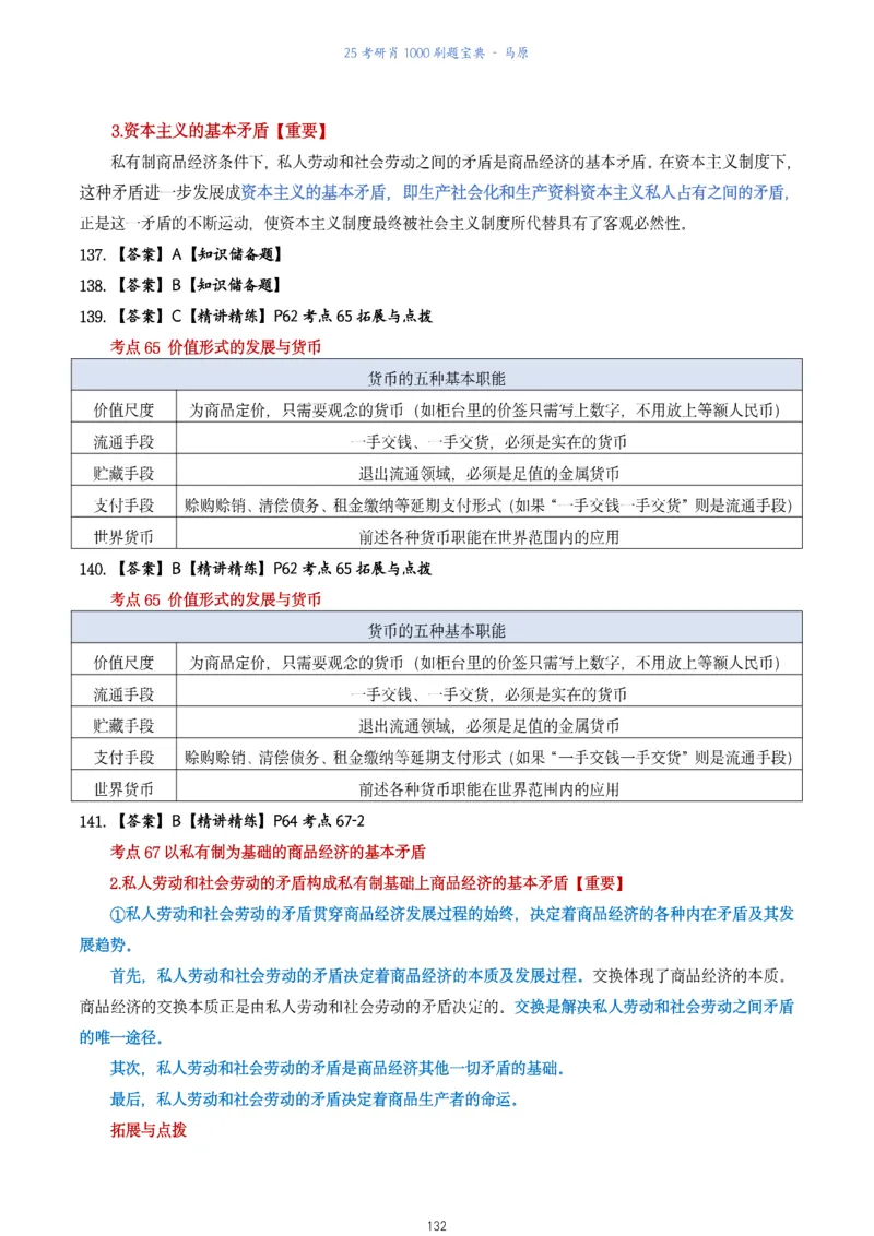 肖1000题刷题宝典-马原_2026考公资料_（49）政治理论合集_政治理论合集_2025考研政治pdf（笔记）_肖秀荣考研政治_25肖1000题《刷题宝典》