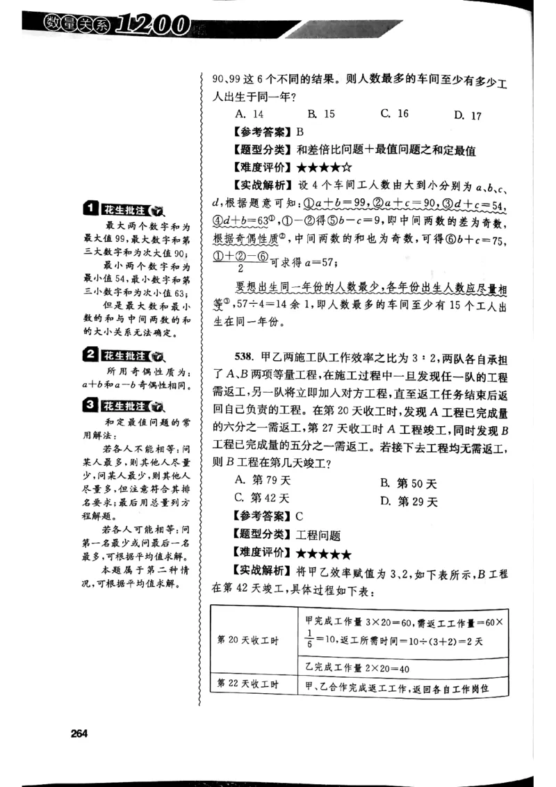 花生十三数量关系1200解析_2026考公资料_花生十三合集_刷题花生十三数量关系1200题资料分析1200题⭐⭐_2019升级版花生数量关系1200题