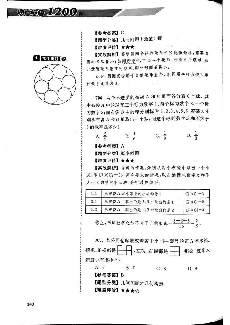 花生十三数量关系1200解析_2026考公资料_花生十三合集_刷题花生十三数量关系1200题资料分析1200题⭐⭐_2019升级版花生数量关系1200题