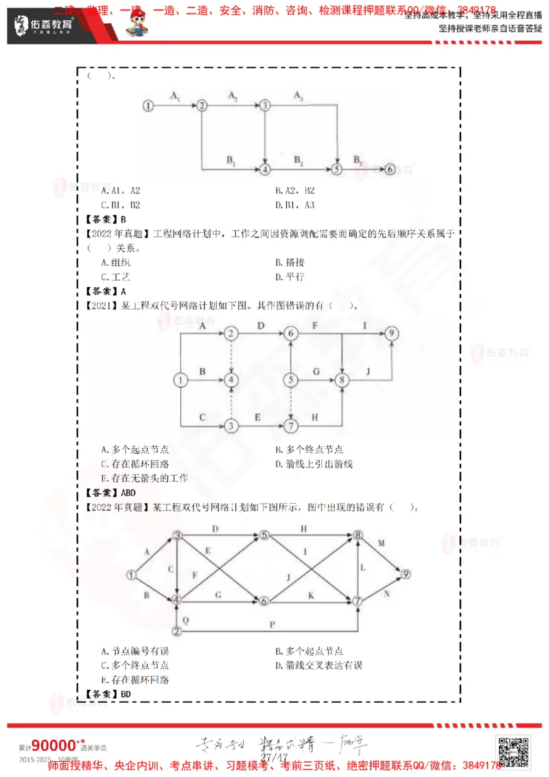 2024.12.21佑森教育叶虎翼授课监理进度控制《进度控制（1）》专用讲义，版权所有，侵权必究_监理工程师_2025监理工程师_2025年监理工程师SVIP_2025年监理土建控制SVIP
