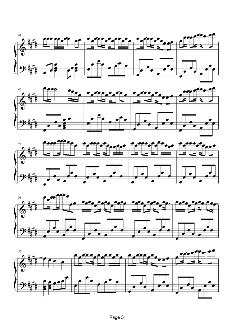 15、陈奕迅（156页，共33首）_一万首著名钢琴曲谱哈农贝多芬合集视频教学电子版高清无水印可打印_3流行音乐谱_流行钢琴谱合集形式_高清PDF无水印