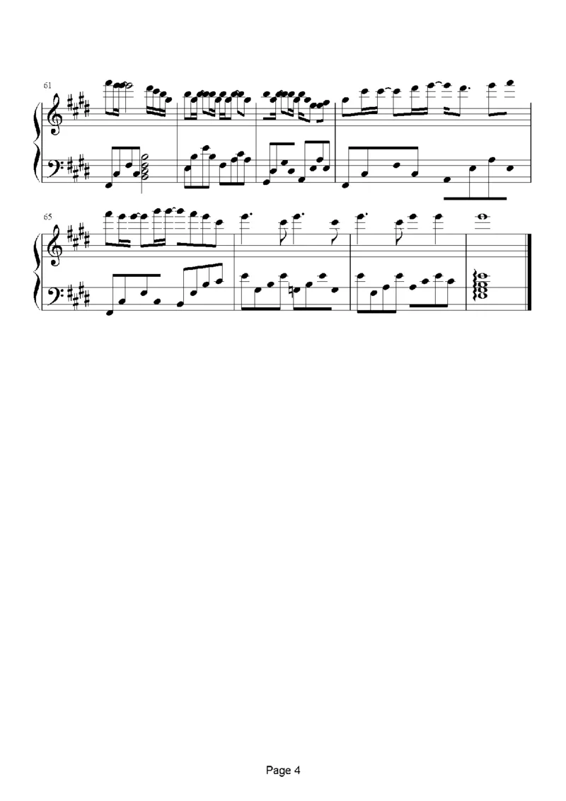 15、陈奕迅（156页，共33首）_一万首著名钢琴曲谱哈农贝多芬合集视频教学电子版高清无水印可打印_3流行音乐谱_流行钢琴谱合集形式_高清PDF无水印