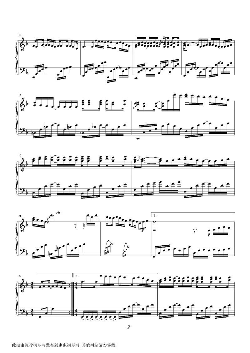 15、陈奕迅（156页，共33首）_一万首著名钢琴曲谱哈农贝多芬合集视频教学电子版高清无水印可打印_3流行音乐谱_流行钢琴谱合集形式_高清PDF无水印