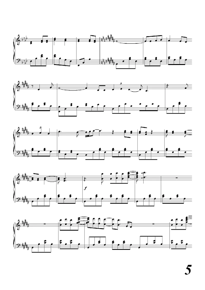 15、陈奕迅（156页，共33首）_一万首著名钢琴曲谱哈农贝多芬合集视频教学电子版高清无水印可打印_3流行音乐谱_流行钢琴谱合集形式_高清PDF无水印