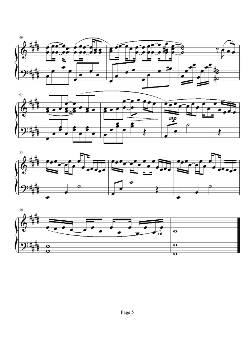 15、陈奕迅（156页，共33首）_一万首著名钢琴曲谱哈农贝多芬合集视频教学电子版高清无水印可打印_3流行音乐谱_流行钢琴谱合集形式_高清PDF无水印