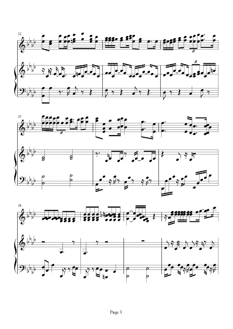 15、陈奕迅（156页，共33首）_一万首著名钢琴曲谱哈农贝多芬合集视频教学电子版高清无水印可打印_3流行音乐谱_流行钢琴谱合集形式_高清PDF无水印