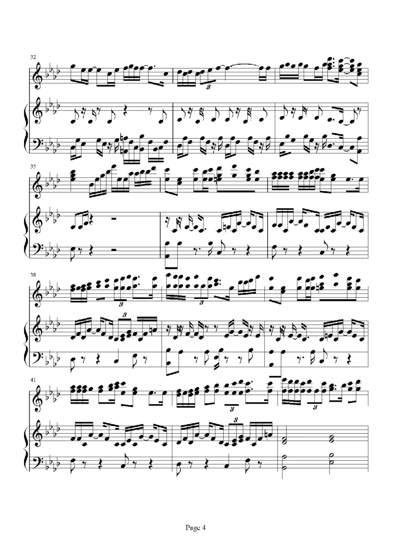 15、陈奕迅（156页，共33首）_一万首著名钢琴曲谱哈农贝多芬合集视频教学电子版高清无水印可打印_3流行音乐谱_流行钢琴谱合集形式_高清PDF无水印