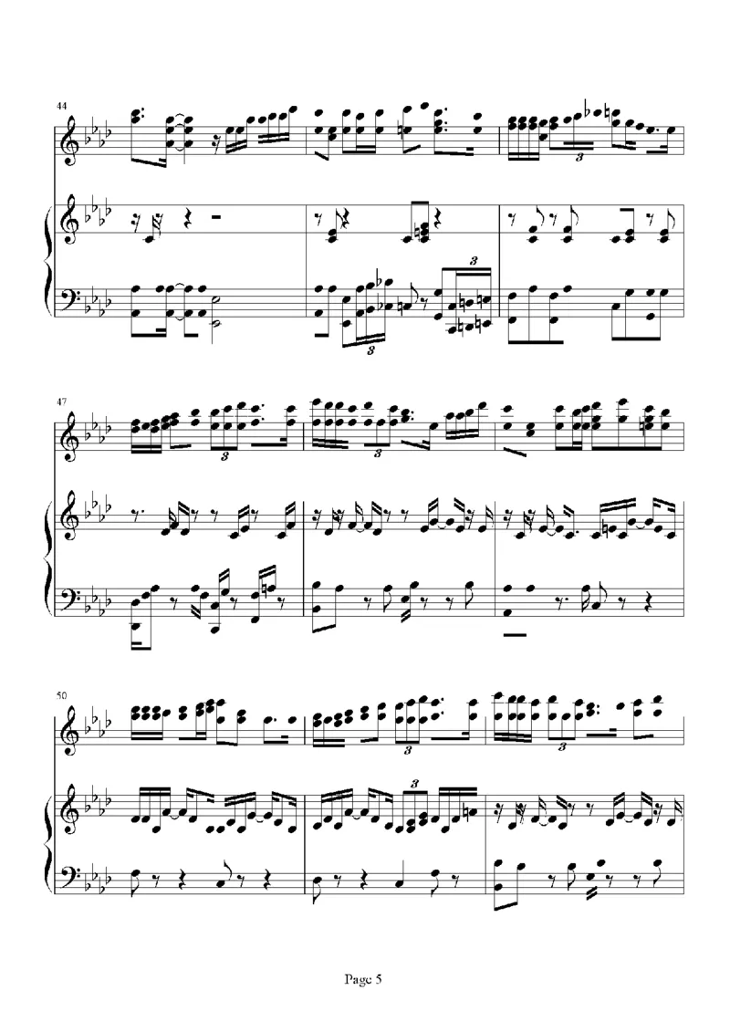 15、陈奕迅（156页，共33首）_一万首著名钢琴曲谱哈农贝多芬合集视频教学电子版高清无水印可打印_3流行音乐谱_流行钢琴谱合集形式_高清PDF无水印