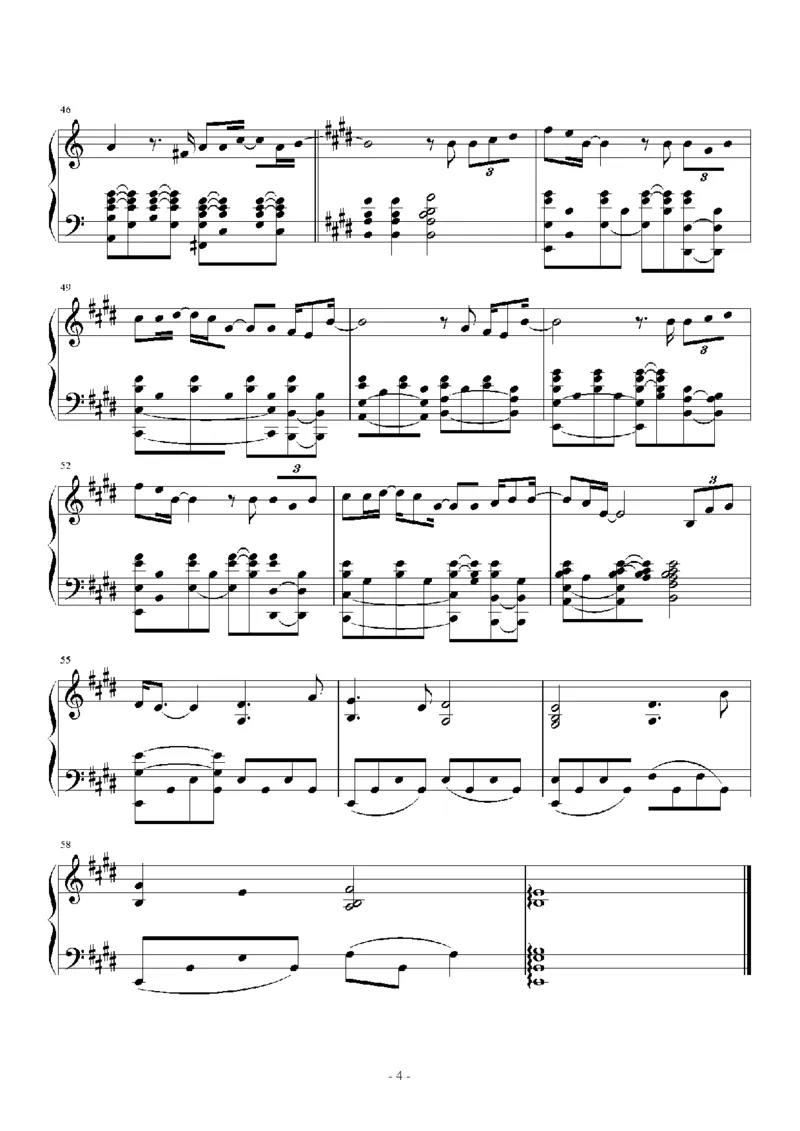 15、陈奕迅（156页，共33首）_一万首著名钢琴曲谱哈农贝多芬合集视频教学电子版高清无水印可打印_3流行音乐谱_流行钢琴谱合集形式_高清PDF无水印