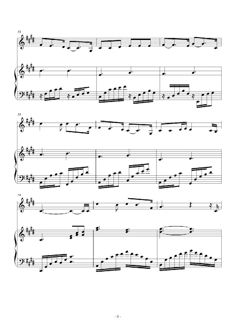 14、王菲（94页，共16首）_一万首著名钢琴曲谱哈农贝多芬合集视频教学电子版高清无水印可打印_3流行音乐谱_流行钢琴谱合集形式_高清PDF无水印