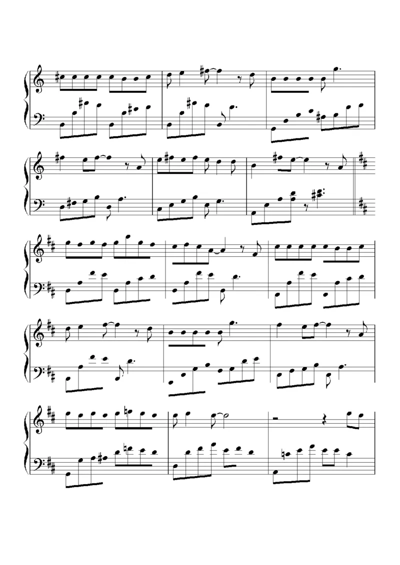 14、王菲（94页，共16首）_一万首著名钢琴曲谱哈农贝多芬合集视频教学电子版高清无水印可打印_3流行音乐谱_流行钢琴谱合集形式_高清PDF无水印