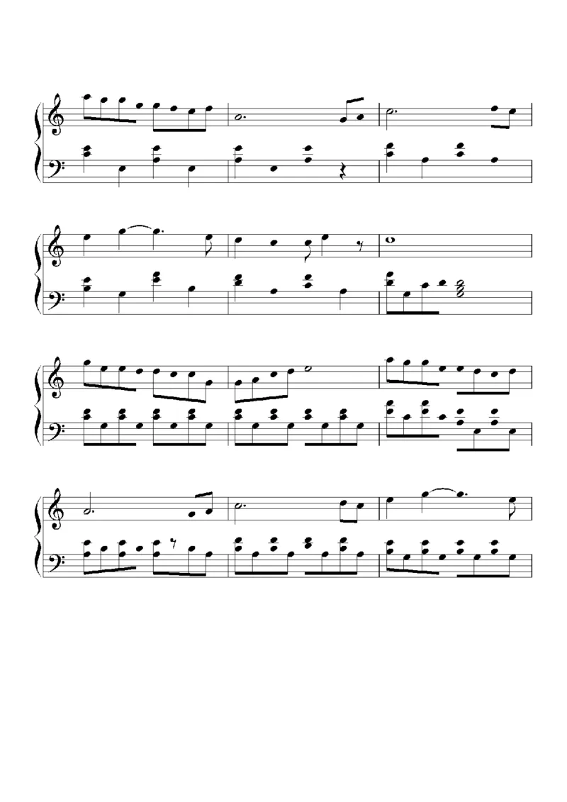 14、王菲（94页，共16首）_一万首著名钢琴曲谱哈农贝多芬合集视频教学电子版高清无水印可打印_3流行音乐谱_流行钢琴谱合集形式_高清PDF无水印