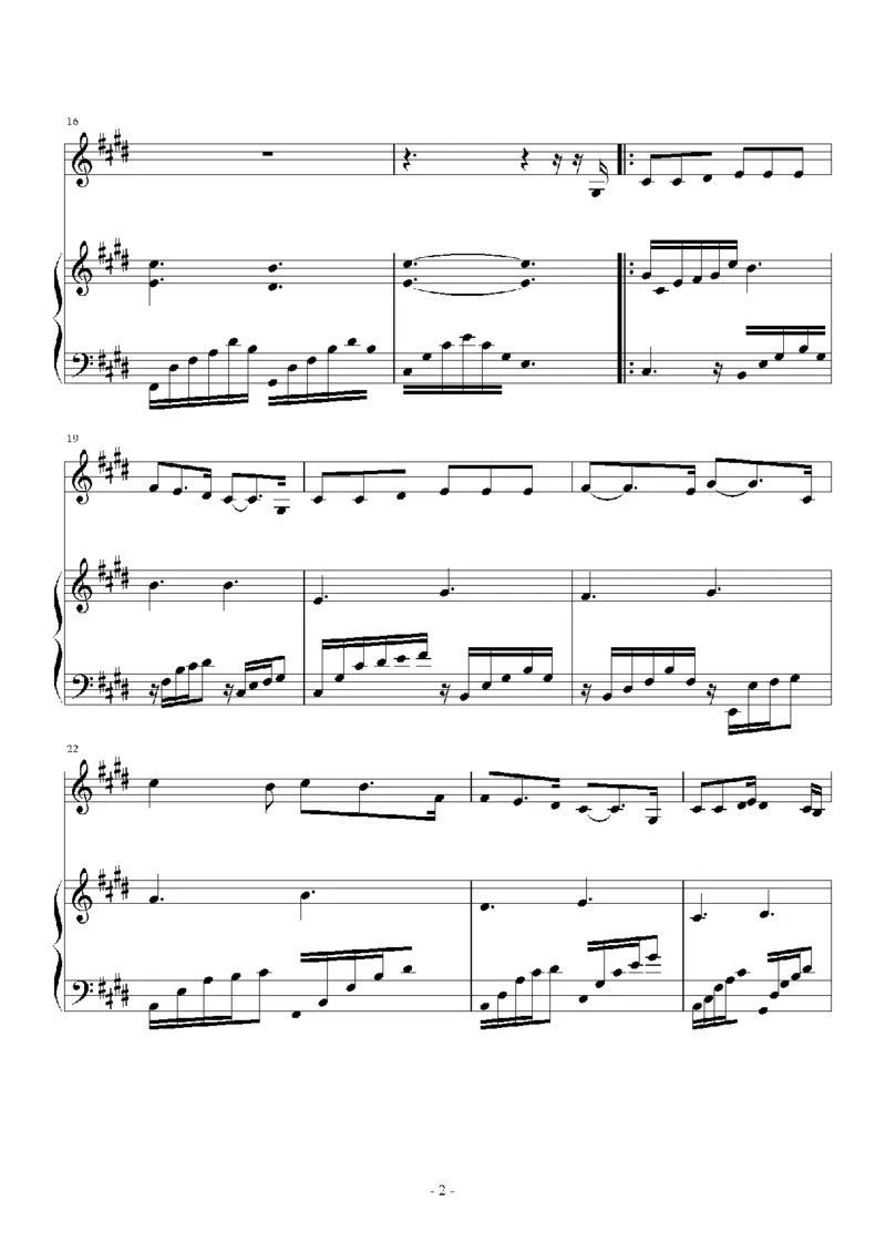 14、王菲（94页，共16首）_一万首著名钢琴曲谱哈农贝多芬合集视频教学电子版高清无水印可打印_3流行音乐谱_流行钢琴谱合集形式_高清PDF无水印