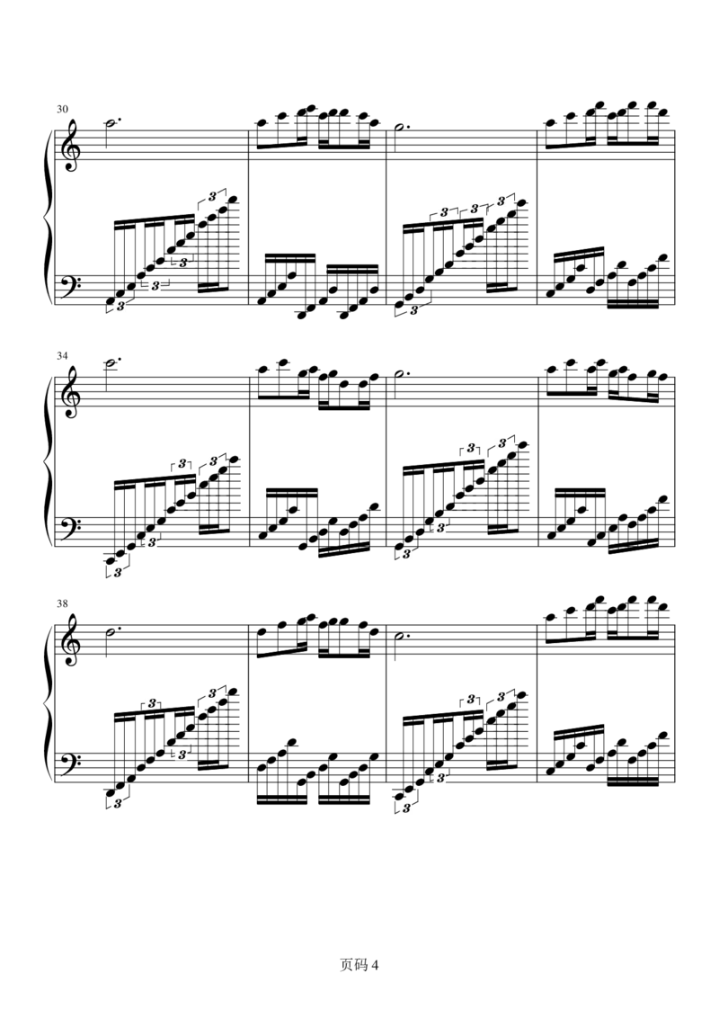 14、王菲（94页，共16首）_一万首著名钢琴曲谱哈农贝多芬合集视频教学电子版高清无水印可打印_3流行音乐谱_流行钢琴谱合集形式_高清PDF无水印