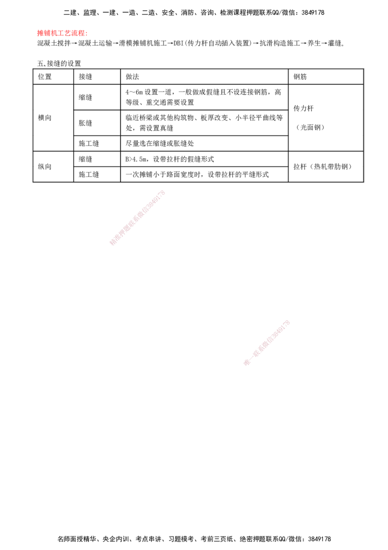 12-第二部分-模块三-路面工程_监理工程师_2025监理工程师_2025年监理工程师SVIP_2025年监理交通案例SVIP_04-冲刺串讲✿考点强化✿小灶集训_讲义