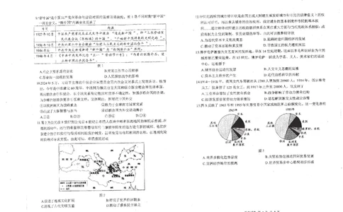 历史试卷_8月_240812湖北省腾云联盟2024-2025学年高三上学期8月联考_6-历史