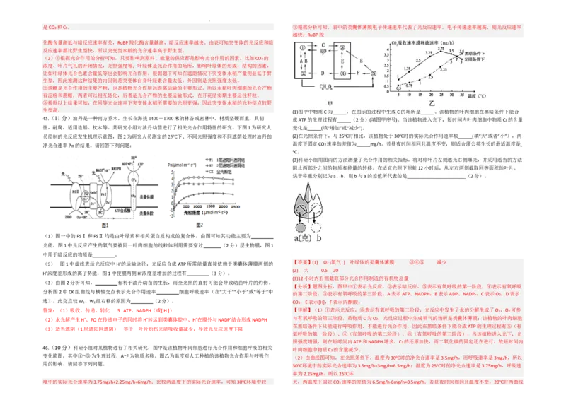 生物--2024-2025学年第一学期高三第一次月考试卷（8月）教师卷--2024-2025学年第一学期高三生物第一次月考试卷（8月）_8月_240821新疆石河子第一中学2024-2025学年高三上学期开学考试