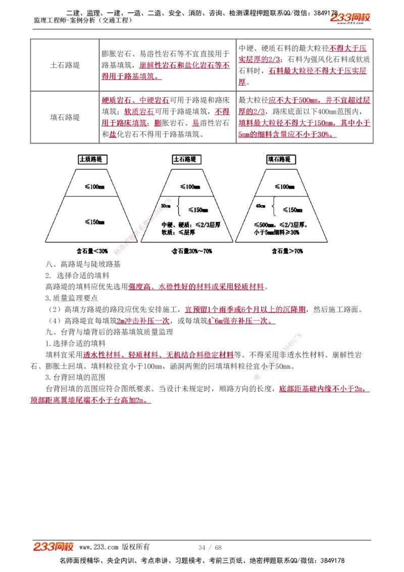 1-12_监理工程师_2025监理工程师_2025年监理工程师SVIP_2025年监理交通案例SVIP_04-冲刺串讲✿考点强化✿小灶集训_03-交通案例《高频考点班》甘森233