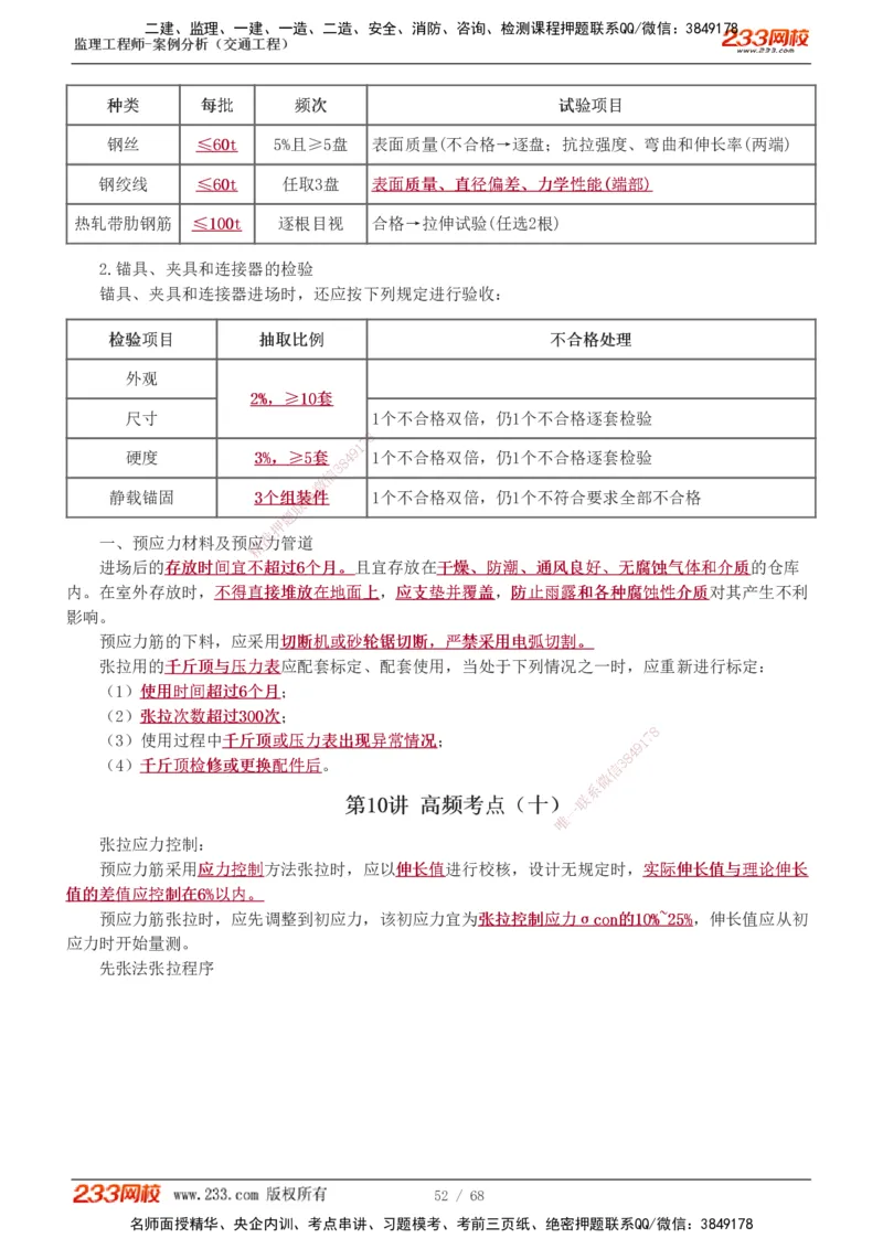 1-12_监理工程师_2025监理工程师_2025年监理工程师SVIP_2025年监理交通案例SVIP_04-冲刺串讲✿考点强化✿小灶集训_03-交通案例《高频考点班》甘森233