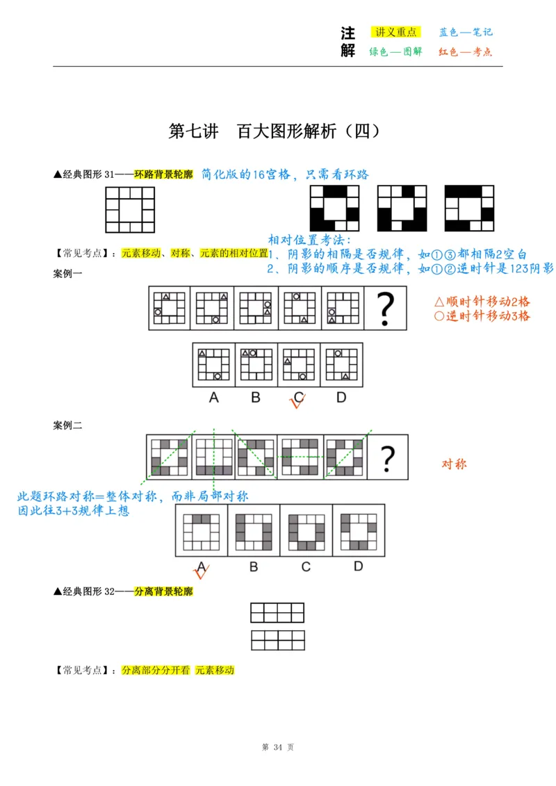 龙飞丨26图推筑基班笔记第七讲_2026考公资料_（01）花生十三_（02）龙飞_2026龙飞平面图形推理筑基先行班_龙飞丨26平面图推筑基笔记（百大3.0）