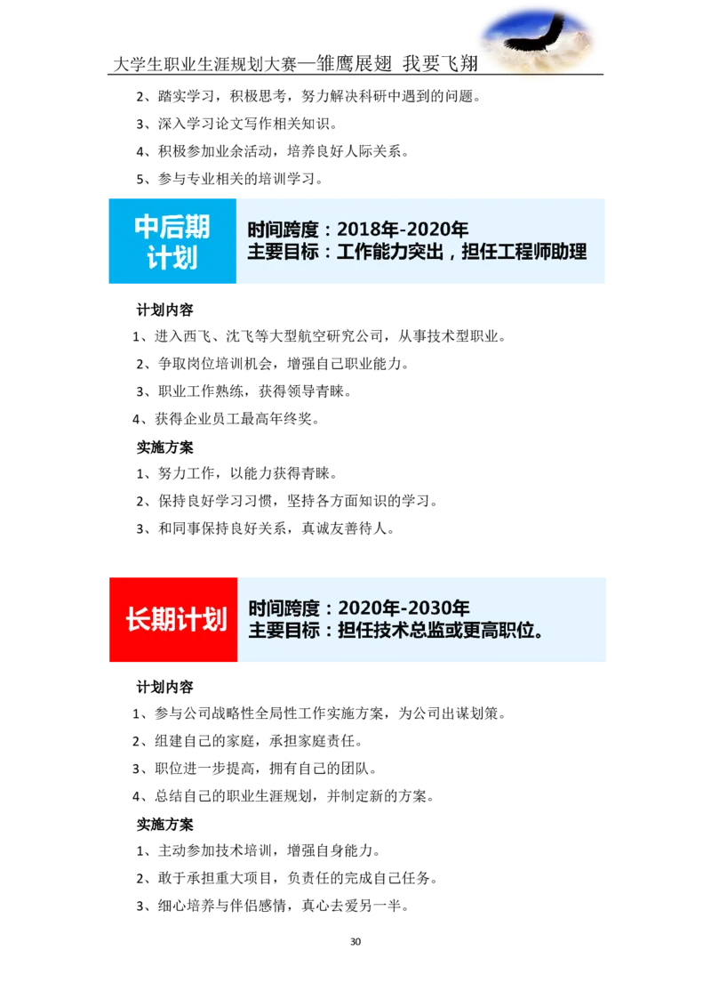 航空专业-职业生涯规划书_E6-职业规划_38航空专业