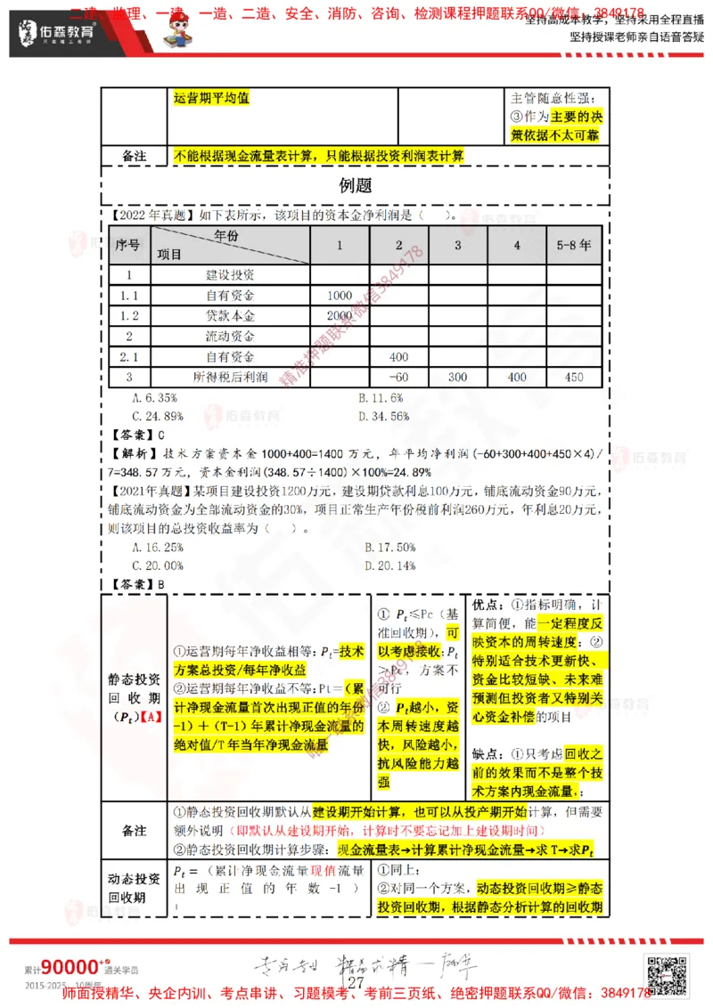 2025.1.12佑森教育叶虎翼授课监理投资控制《投资控制（1）》专用讲义，版权所有，侵权必究_监理工程师_2025监理工程师_2025年监理工程师SVIP_2025年监理土建控制SVIP