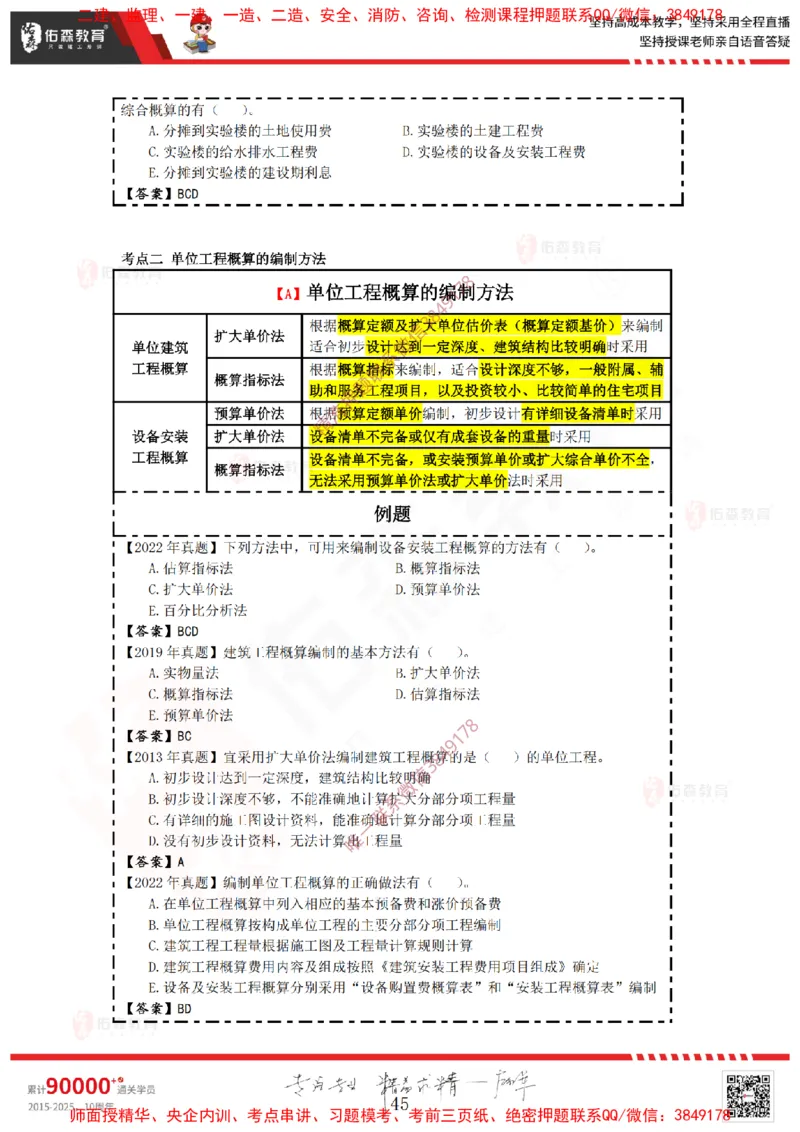 2025.1.12佑森教育叶虎翼授课监理投资控制《投资控制（1）》专用讲义，版权所有，侵权必究_监理工程师_2025监理工程师_2025年监理工程师SVIP_2025年监理土建控制SVIP