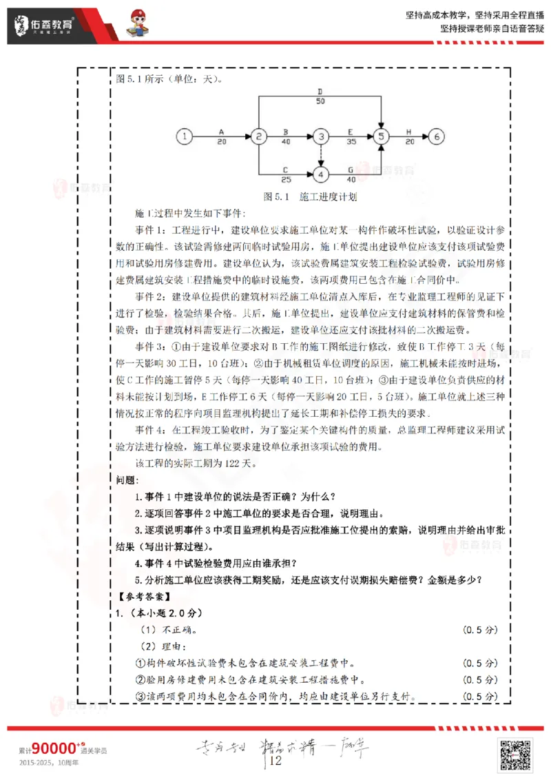 2025.4.13佑森教育叶虎翼授课监理案例《冲刺串讲》专用讲义，版权所有，侵权必究_监理工程师_2025监理工程师_2025年监理工程师SVIP_2025年监理土建案例SVIP
