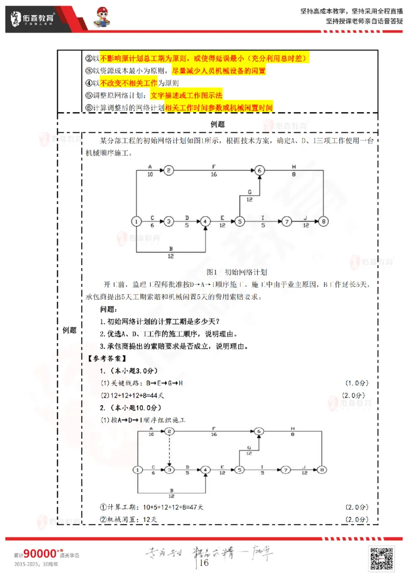 2025.4.13佑森教育叶虎翼授课监理案例《冲刺串讲》专用讲义，版权所有，侵权必究_监理工程师_2025监理工程师_2025年监理工程师SVIP_2025年监理土建案例SVIP