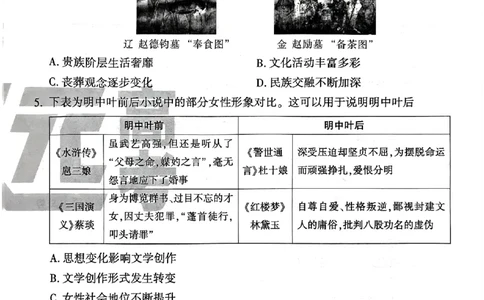 黑卷历史_2024高考押题卷_32024腾远黑白卷_2024腾远高考黑白卷（新课标卷）_黑卷