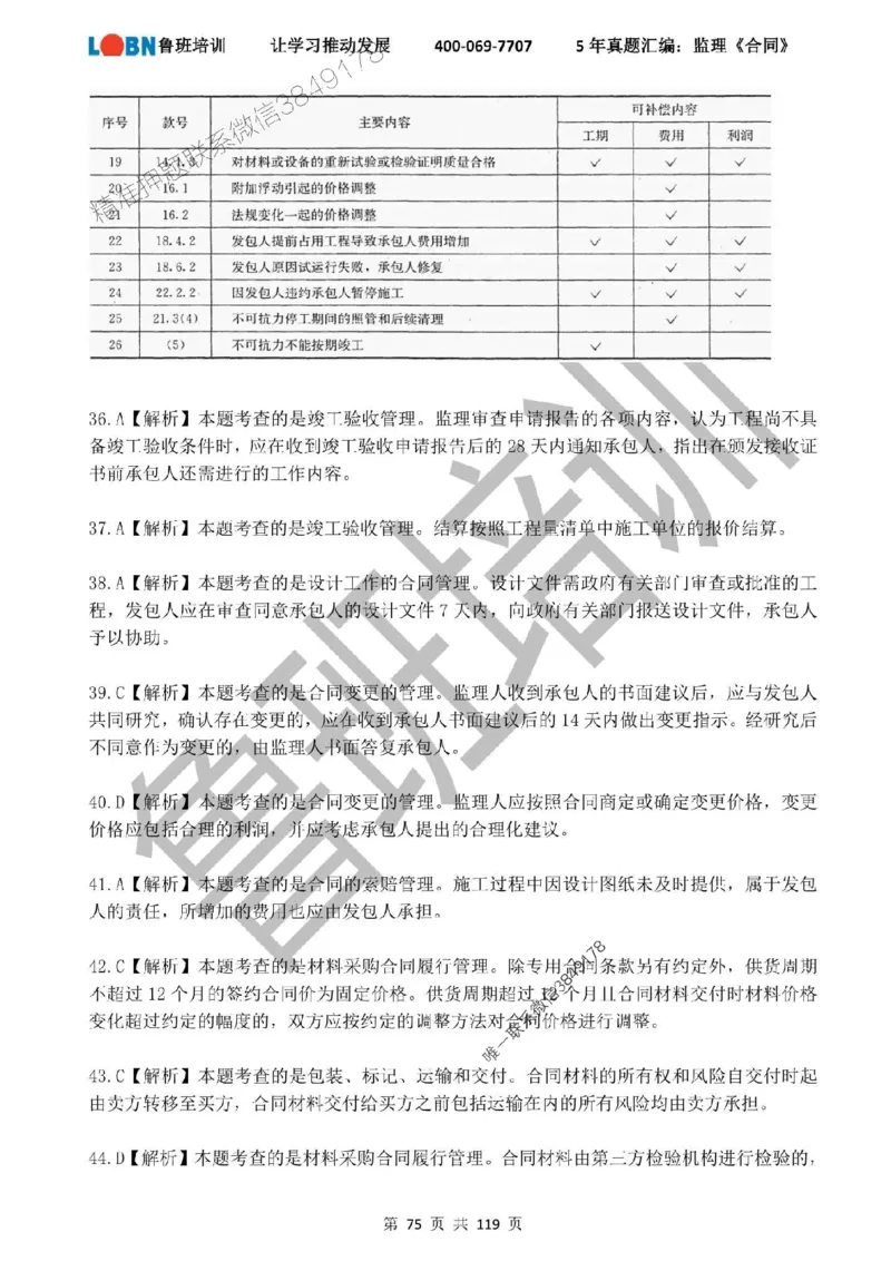 2020-2024年监理《合同管理》真题汇编_监理工程师_2025监理工程师_2025年监理工程师SVIP_2025年监理合同管理SVIP_01-精华文档✿电子教材✿历年真题