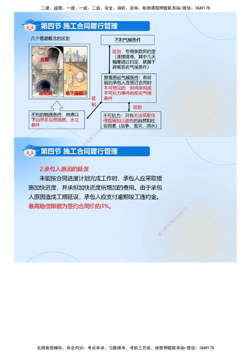 02.《建设工程合同管理》冲关直播密训（2）.mp4_监理工程师_2025监理工程师_2025年监理工程师SVIP_2025年监理合同管理SVIP_04-冲刺串讲✿考点强化✿小灶集训