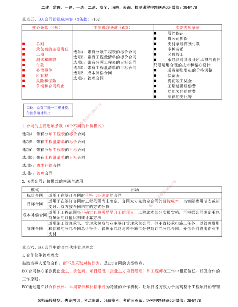 14-第九章-第一节-FIDIC施工合同条件-第四节-AIA系列合同及CM和IPD合同模式_监理工程师_2025监理工程师_2025年监理工程师SVIP_2025年监理合同管理SVIP_讲义