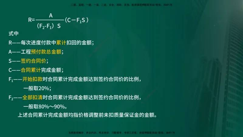 2025年监理《投资控制（水利）》冲刺（在线版）_监理工程师_2025监理工程师_2025年监理工程师SVIP_2025年监理水利控制SVIP_04-冲刺串讲✿考点强化✿小灶集训_讲义