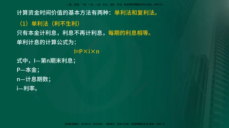 2025年监理《投资控制（水利）》冲刺（在线版）_监理工程师_2025监理工程师_2025年监理工程师SVIP_2025年监理水利控制SVIP_04-冲刺串讲✿考点强化✿小灶集训_讲义