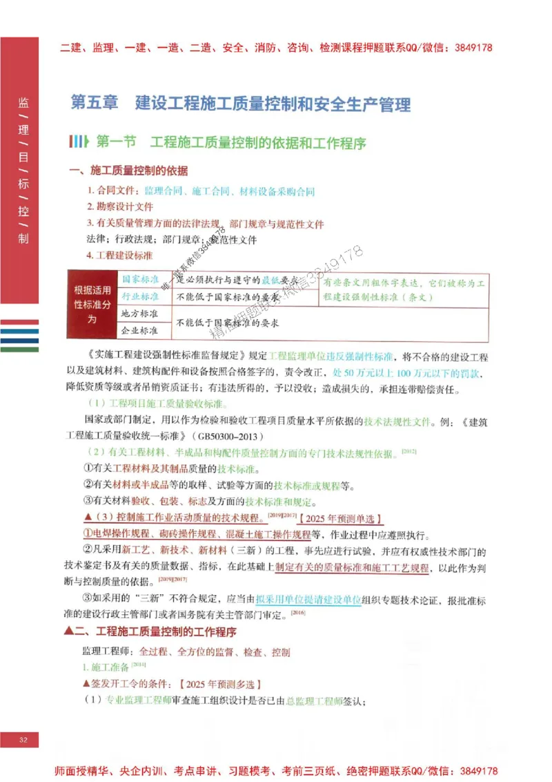 2025年监理土建控制-四色笔记高清_监理工程师_2025监理工程师_2025年监理工程师SVIP_2025年监理土建控制SVIP_01-精华文档✿电子教材✿历年真题