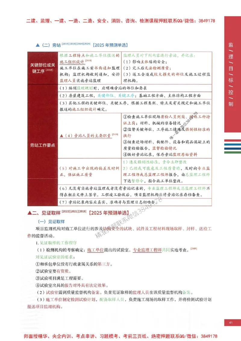2025年监理土建控制-四色笔记高清_监理工程师_2025监理工程师_2025年监理工程师SVIP_2025年监理土建控制SVIP_01-精华文档✿电子教材✿历年真题