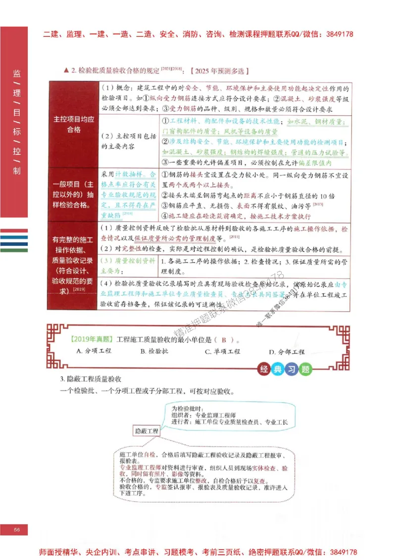 2025年监理土建控制-四色笔记高清_监理工程师_2025监理工程师_2025年监理工程师SVIP_2025年监理土建控制SVIP_01-精华文档✿电子教材✿历年真题