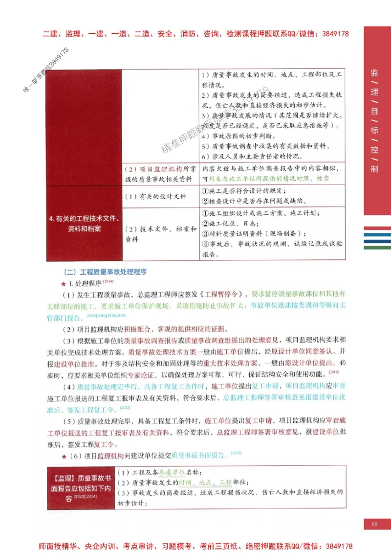 2025年监理土建控制-四色笔记高清_监理工程师_2025监理工程师_2025年监理工程师SVIP_2025年监理土建控制SVIP_01-精华文档✿电子教材✿历年真题