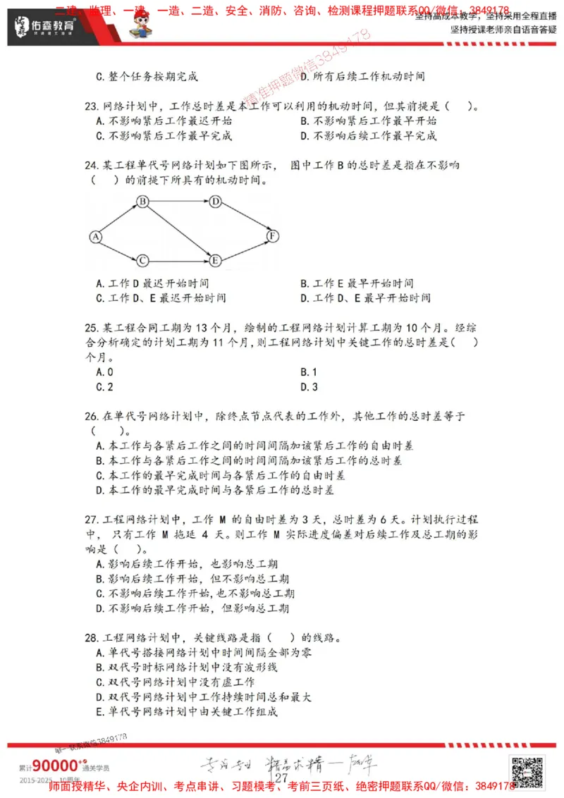2025目标控制母题册_监理工程师_2025监理工程师_2025年监理工程师SVIP_2025年监理土建控制SVIP_01-精华文档✿电子教材✿历年真题_35-控制《核心母题习题册》YS推荐