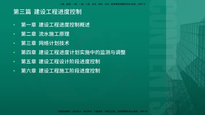 2026年监理《进度控制（土建）》第1章在线版_监理工程师_2026年监理工程师SVIP_2026年监理土建控制SVIP_02-基础精讲✿高端面授✿深度强化