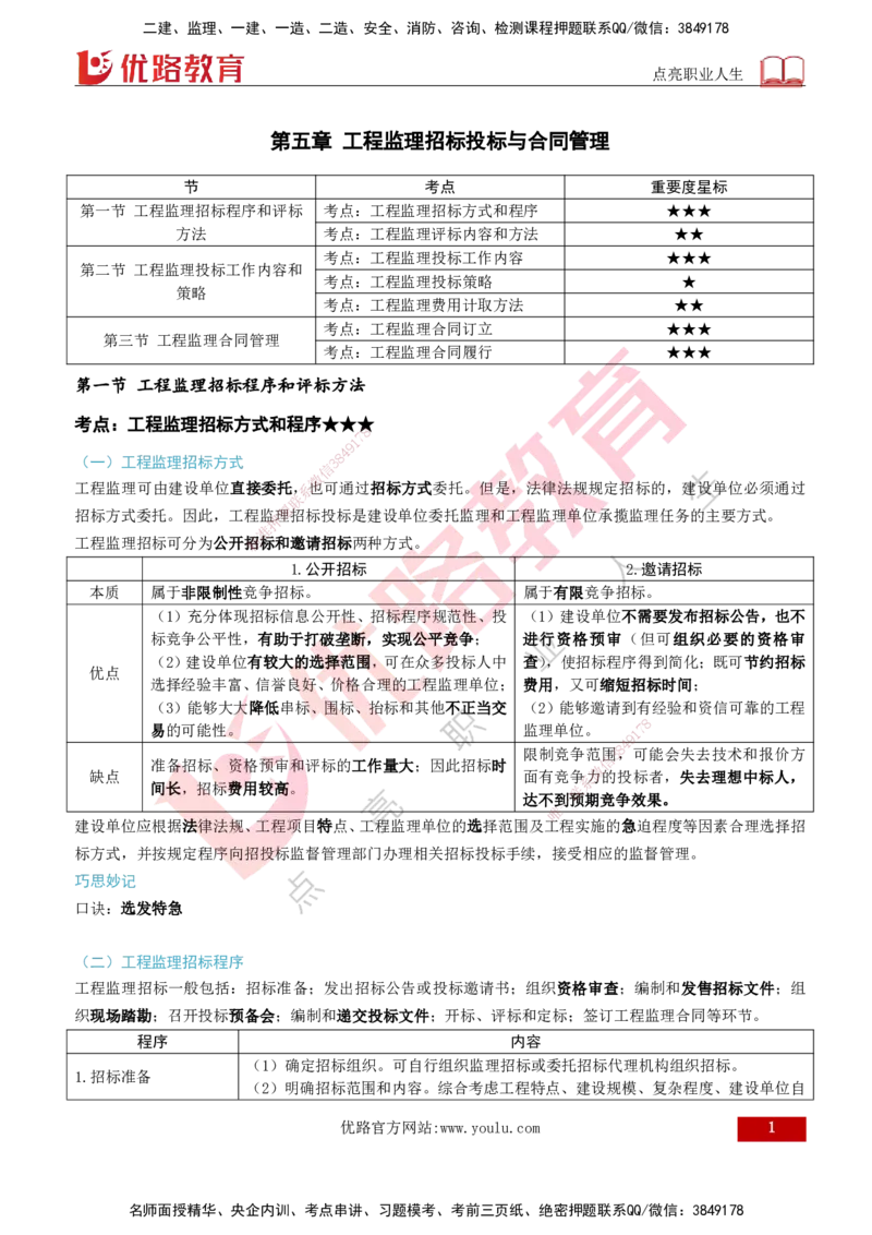2026年监理《监理概论》精讲第5章打印版_监理工程师_2026年监理工程师SVIP_2026年监理概论法规SVIP_02-基础精讲✿高端面授✿深度强化