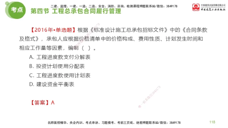 2025年监理工程师《合同管理》金题解析03节（下）_监理工程师_2025监理工程师_2025年监理工程师SVIP_2025年监理合同管理SVIP_03-习题精析✿实战特训✿模考通关_讲义