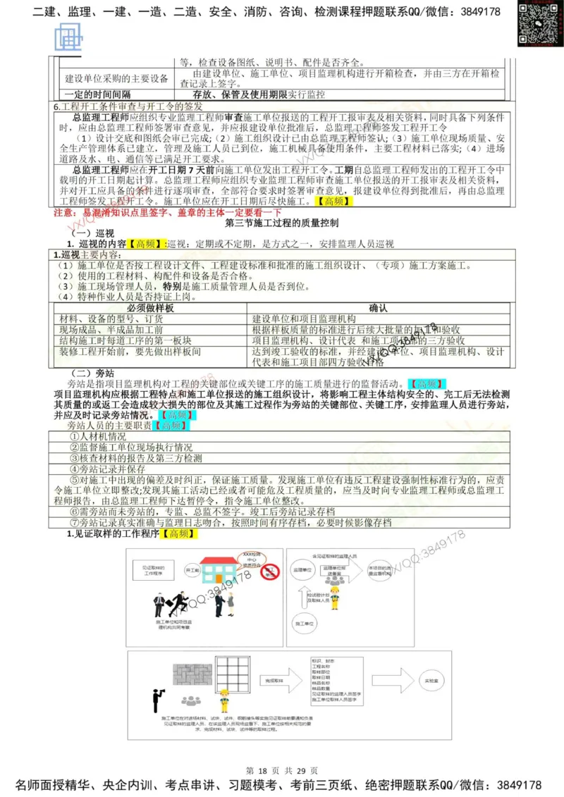 2025质量控制强化记忆_监理工程师_2025监理工程师_2025年监理工程师SVIP_2025年监理土建控制SVIP_05-考前密训✿央企特训✿机构普押_16-控制《终极押题资料》雷哥推荐