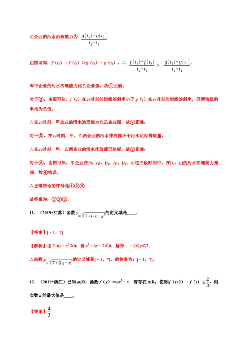 专题15函数的概念和性质（真题训练）-高一数学单元复习（人教A版2019必修第一册）_E015高中全科试卷_数学试题_必修1_01.单元测试_单元测试（第一套）
