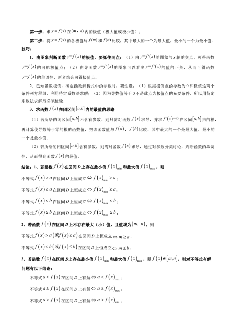 专题04导数及其应用（4大易错点分析+解题模板+举一反三+易错题通关）-备战2024年高考数学考试易错题（新高考专用）（解析版）_2024年3月_02按日期_16号