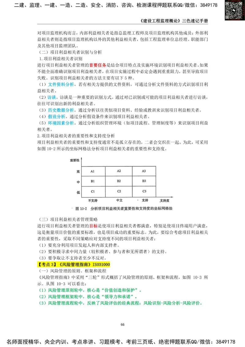 2025年监理工程师《建设工程监理概论》三色速记手册_监理工程师_2025监理工程师_2025年监理工程师SVIP_2025年监理概论法规SVIP_01-精华文档✿电子教材✿历年真题